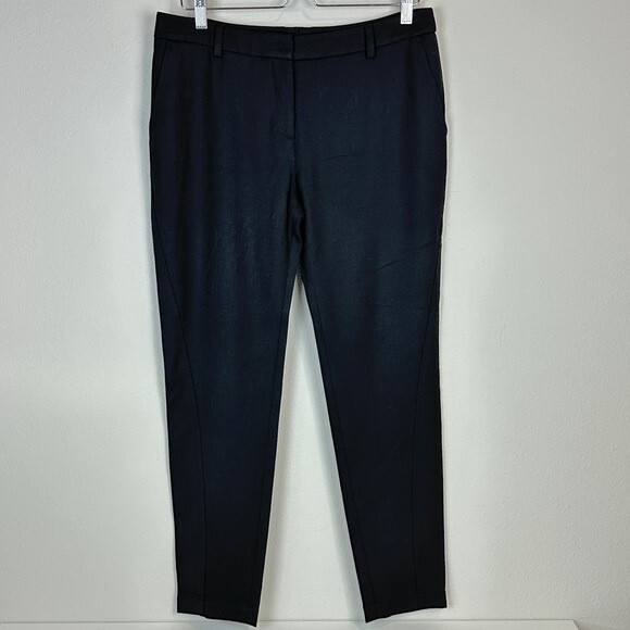 Akris Punto Fia Slim Fit Riding Pants Black 8 - Picture 1 of 8